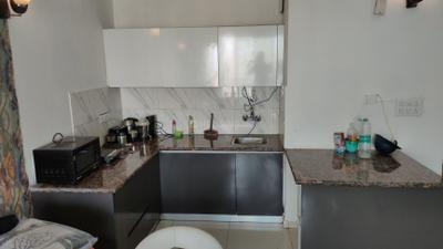Kitchen Image of 685 Sq.ft 1 BHK Apartment / Flat for sale in Sunworld Arista, Sector 168 Noida for Rs. 8500000