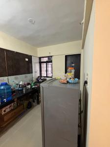 Kitchen Image of 600 Sq.ft 1 BHK Apartment / Flat for rent in Vastushree Adrina, Mundhwa Pune for Rs. 22000