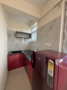 Kitchen Image of 450 Sq.ft 1 BHK Apartment / Flat for rent in Bommanahalli Bengaluru for Rs. 26000