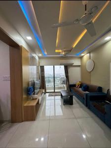Hall Image of 1450 Sq.ft 3 BHK Apartment / Flat for rent in RAR Parkview Kadamb, Vaishno Devi Circle Ahmedabad for Rs. 40000