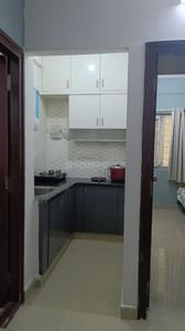 Kitchen Image of 750 Sq.ft 1 BHK Apartment / Flat for rent in Brookefield Bengaluru for Rs. 28000
