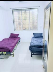 Bedroom Image of Navkar Pg in Ghansoli, Navi Mumbai