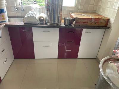 Kitchen Image of 1000 Sq.ft 2 BHK Apartment / Flat for rent in Prabhat Prestige, Anandvalli Nashik for Rs. 18000