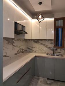 Kitchen Image of 500 Sq.ft 2 BHK Builder Floor for sale in Dwarka Mor New Delhi for Rs. 4350000
