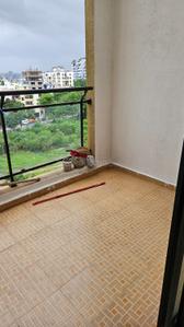 Balcony Image of 1000 Sq.ft 2 BHK Apartment / Flat for rent in Darode Westside County, Pimple Gurav Pune for Rs. 28000