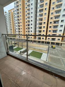Balcony Image of 935 Sq.ft 2.5 BHK Apartment / Flat for rent in Nambiar Millennia, Anekal Bengaluru for Rs. 35000