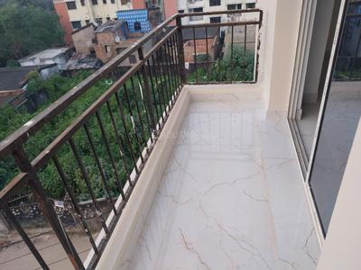 Balcony Image of 1234 Sq.ft 3 BHK Apartment / Flat for sale in New Town Kolkata for Rs. 6170000