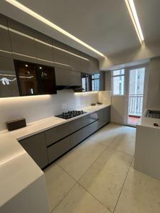 Kitchen Image of 2048 Sq.ft 4 BHK Apartment / Flat for sale in Rishita Manhattan, Gomti Nagar Extension Lucknow for Rs. 21500000
