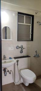 Bathroom Image of 600 Sq.ft 1 BHK Apartment / Flat for rent in Nyati Elan Central II, Wagholi Pune for Rs. 18000