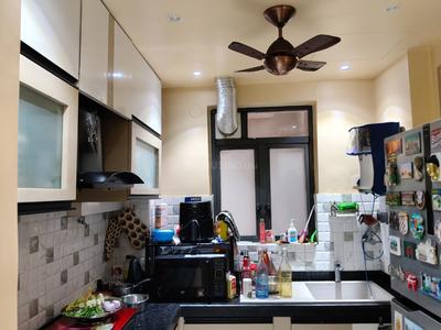 Kitchen Image of 1250 Sq.ft 3 BHK Apartment / Flat for sale in Unimark Lakewood Estate, New Garia Kolkata for Rs. 16000000