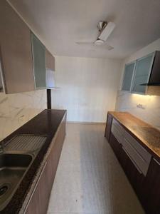 Kitchen Image of 1200 Sq.ft 3 BHK Apartment / Flat for rent in Evershine Crown, Kandivali West Mumbai for Rs. 81000