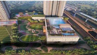 Image of 1746 Sq.ft 3 BHK Apartment / Flat for sale in Godrej Emerald Waters, Pimpri, Pune for Rs. 16921133