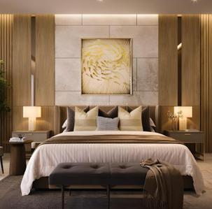 Bedroom Image of 2610 Sq.ft 4 BHK Apartment / Flat for sale in Sobha Woods Whispering Hill, Aakkulam Thiruvananthapuram for Rs. 37200000