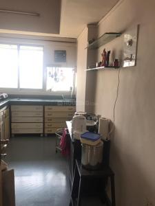 Kitchen Image of 600 Sq.ft 1 BHK Apartment / Flat for rent in Lok Gaurav Complex, Vikhroli West Mumbai for Rs. 40000