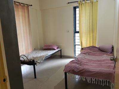 Bedroom Image of 1100 Sq.ft 2 BHK Apartment / Flat for rent in Magarpatta Jasminium, Magarpatta City Pune for Rs. 36000