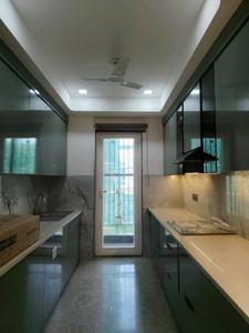 Kitchen Image of 2700 Sq.ft 3 BHK Builder Floor for rent in Sector 57 Gurgaon for Rs. 55000