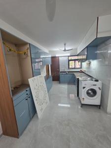 Kitchen Image of 2200 Sq.ft 3 BHK Apartment / Flat for rent in Royal Revanta 3, Kudasan Gandhinagar for Rs. 36000