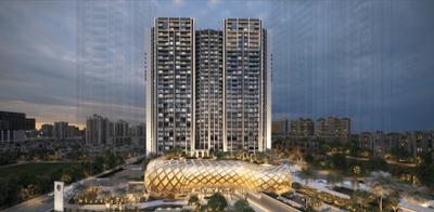 Image of 696 Sq.ft 2 BHK Apartment / Flat for sale in Raymond The Address By GS Tower 3, Sion, Mumbai for Rs. 24000000