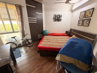 Bedroom Image of 1500 Sq.ft 3 BHK Apartment / Flat for rent in Thevara Kochi for Rs. 53000