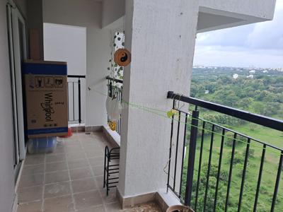 Balcony Image of 1338 Sq.ft 2 BHK Apartment / Flat for rent in Purva Highland, Mallasandra Bengaluru for Rs. 32000