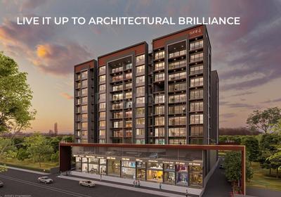 Image of 1323 Sq.ft 3 BHK Apartment / Flat for sale in Dhanori, Pune for Rs. 11000000