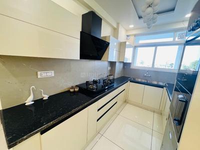 Kitchen Image of 1875 Sq.ft 3 BHK Apartment / Flat for sale in The Suman Marvelous, Ramgarh Bhudda Zirakpur for Rs. 11000000