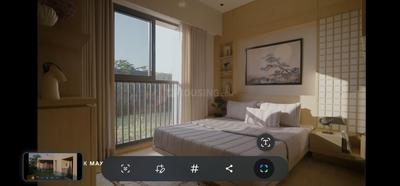 Bedroom Image of 650 Sq.ft 1 BHK Apartment / Flat for sale in Siban, Gujarat International Finance Tec City Gandhinagar for Rs. 8500000