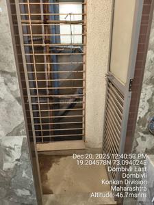 Balcony Image of 695 Sq.ft 2 BHK Apartment / Flat for sale in Nirman Milan Dham, Dombivli East Thane for Rs. 6000000