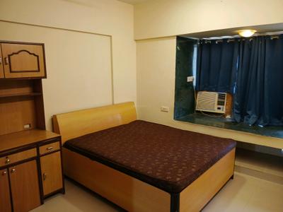 Bedroom Image of 756 Sq.ft 1 BHK Apartment / Flat for rent in Nityanand Baug CHS, Chembur Mumbai for Rs. 45000