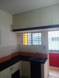 Kitchen Image of 1100 Sq.ft 2 BHK Apartment / Flat for rent in Sanjaynagar Bengaluru for Rs. 30000