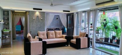Hall Image of 1600 Sq.ft 3 BHK Apartment / Flat for sale in Purva Eternity , Kakkanad Kochi for Rs. 9999995