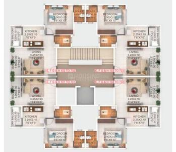 Image of 515 Sq.ft 1 BHK Apartment / Flat for sale in Shilpa Anandvan, Satpur, Nashik for Rs. 2400000