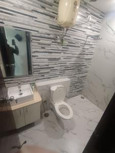 Bathroom Image of 900 Sq.ft 2 BHK Builder Floor for rent in Rajouri Garden New Delhi for Rs. 34900
