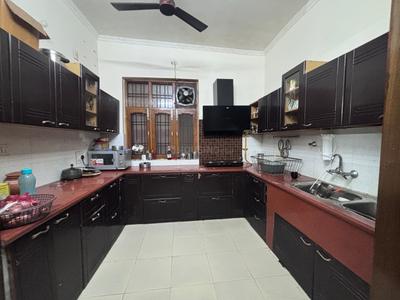 Kitchen Image of 2500 Sq.ft 3 BHK Builder Floor for rent in Sector 15A Faridabad for Rs. 50000