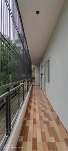 Balcony Image of 1350 Sq.ft 3 BHK Apartment / Flat for rent in Varanasi Plotters Shiva Apartment, Sunderpur Varanasi for Rs. 25000