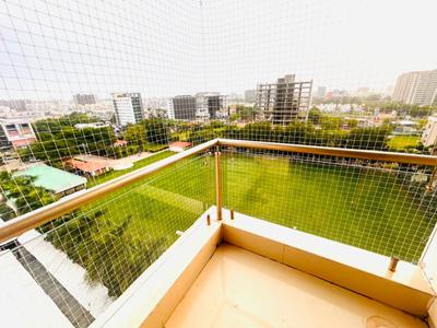 Balcony Image of 1700 Sq.ft 3 BHK Apartment / Flat for sale in Gotri Vadodara for Rs. 7500000