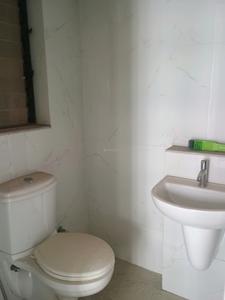 Common Bathroom Image of 1308 Sq.ft 3 BHK Apartment / Flat for rent in Runwal Gardens, Dombivli East Thane for Rs. 25000