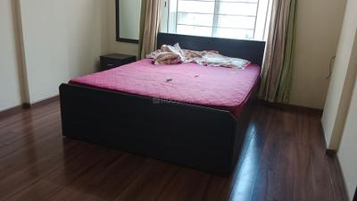 Bedroom Image of 1200 Sq.ft 2 BHK Apartment / Flat for rent in Nandan Inspera, Wakad Pune for Rs. 36000
