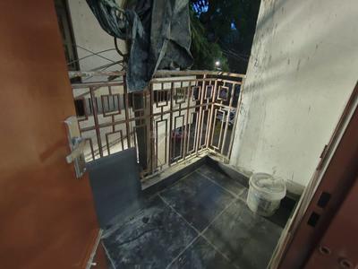 Balcony Image of 700 Sq.ft 2 BHK Builder Floor for rent in Munirka New Delhi for Rs. 28000