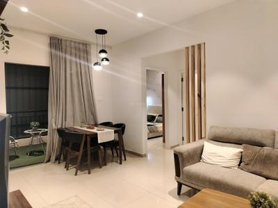 Living Room Image of 1110 Sq.ft 2 BHK Apartment / Flat for sale in Mantra Monarch, Balewadi Pune for Rs. 11000000