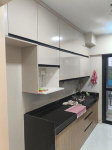 Kitchen Image of 1200 Sq.ft 3 BHK Apartment / Flat for rent in Runwal Gardens, Dombivli East Thane for Rs. 30000