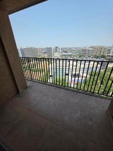 Balcony Image of 2200 Sq.ft 3 BHK Apartment / Flat for rent in Builtology The Residence, Pal Gam Surat for Rs. 32000