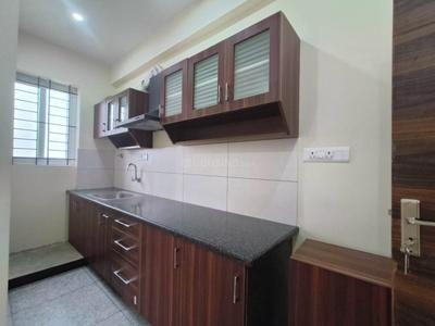 Kitchen Image of 600 Sq.ft 1 BHK Apartment / Flat for rent in Indira Nagar Bengaluru for Rs. 35001