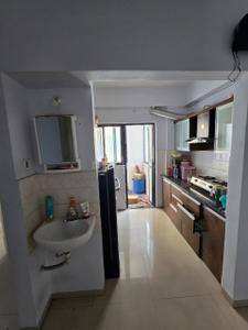 Kitchen Image of 1100 Sq.ft 2 BHK Apartment / Flat for rent in Sangeeta Bagdi Sapna Sangeeta Residency, Musakhedi Indore for Rs. 17000