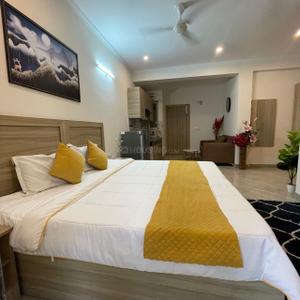 Bedroom Image of 750 Sq.ft 1 RK Builder Floor for rent in Sector 51 Gurgaon for Rs. 28000