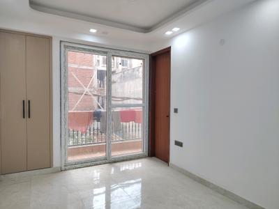 Bedroom Image of 1250 Sq.ft 3 BHK Builder Floor for rent in Rajpur New Delhi for Rs. 32000