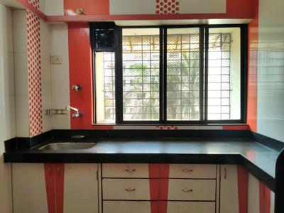 Kitchen Image of 700 Sq.ft 2 BHK Apartment / Flat for sale in Rustomjee La Familia, Thane West Thane for Rs. 13600000