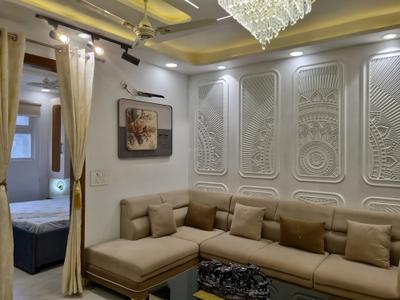 Living Room Image of 810 Sq.ft 3 BHK Apartment / Flat for sale in Dwarka Mor New Delhi for Rs. 5500000