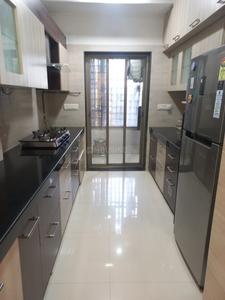 Kitchen Image of 987 Sq.ft 2.5 BHK Apartment / Flat for rent in Oberoi Splendor, Jogeshwari East Mumbai for Rs. 145000