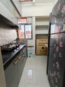 Kitchen Image of 319 Sq.ft 1 BHK Apartment / Flat for rent in Dosti Greater Thane Phase 1, Bhiwandi Thane for Rs. 16999